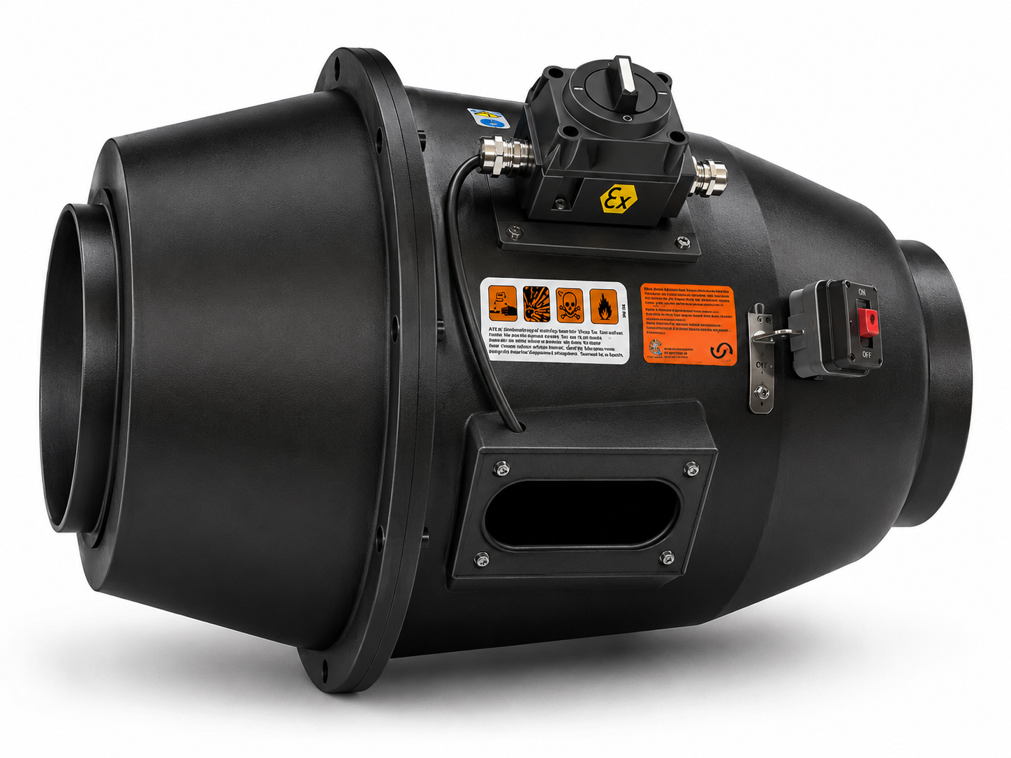 Vertical Discharge  Roof Fans for Explosive and  Corrosive Environments (Copy)