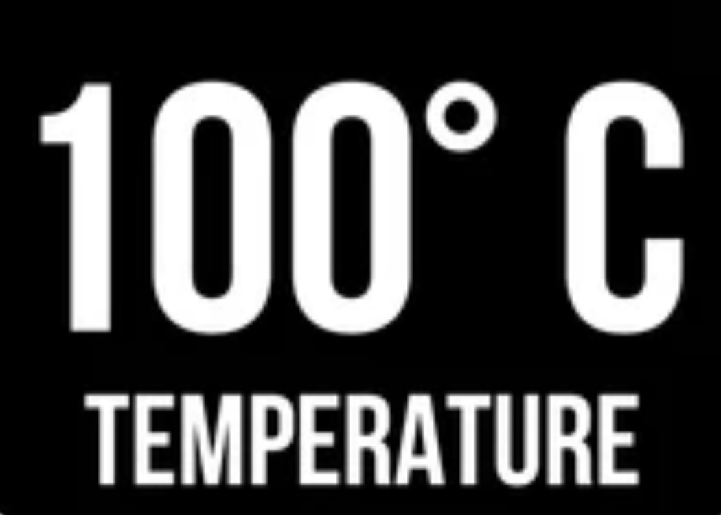 For High Temperatures up to 100°C