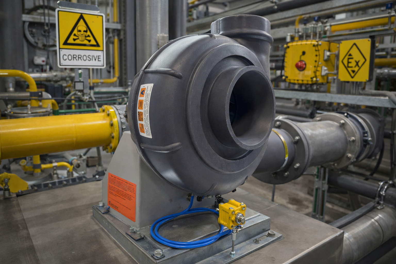 Fans for Chemical Environments 