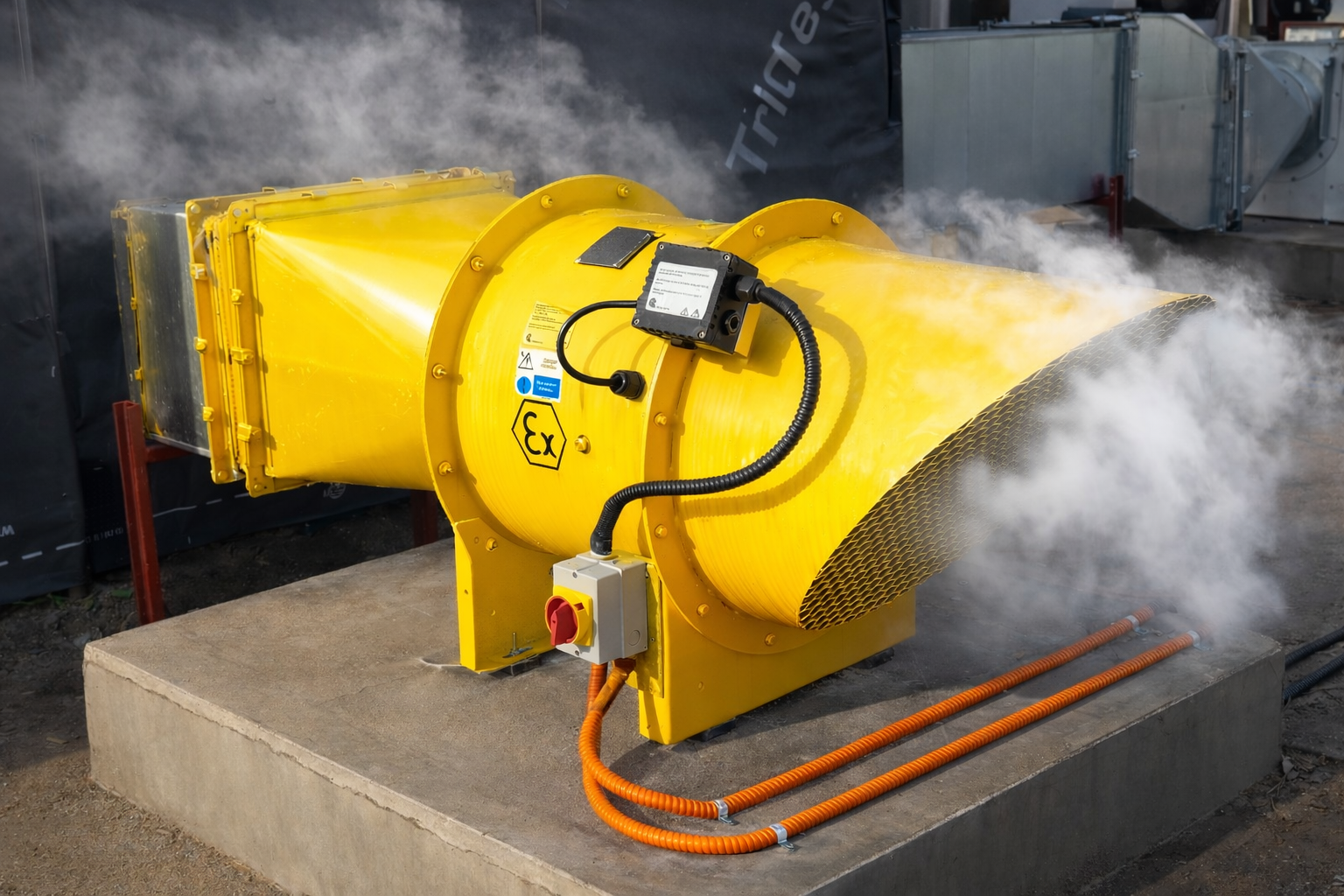 Fans for Explosive and Lightly Corrosive Environments