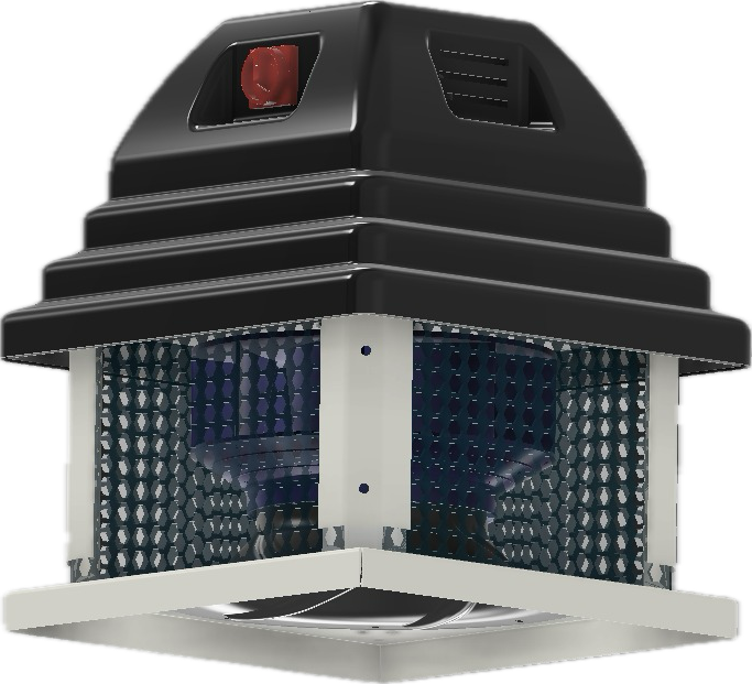 Yatay Atışlı Radyal Çatı Fanları